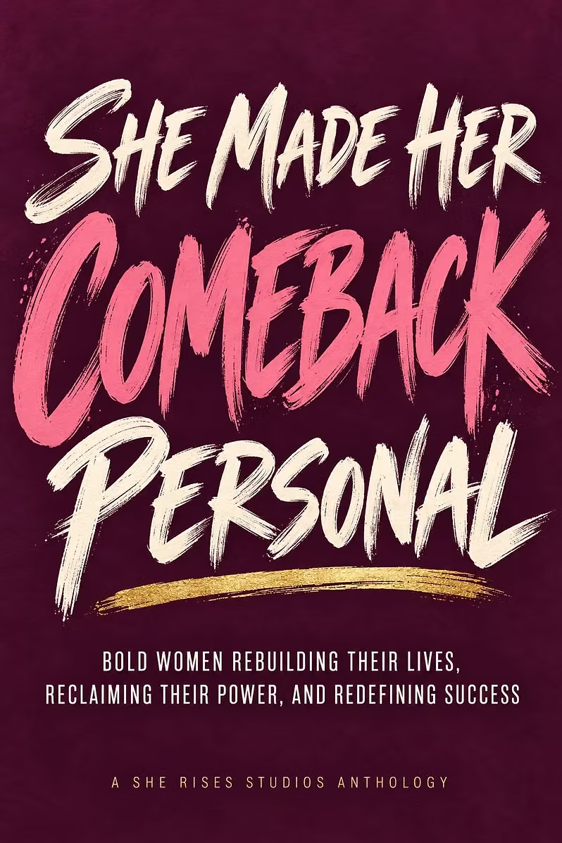 She Made Her Comeback Personal book cover, previous issue example