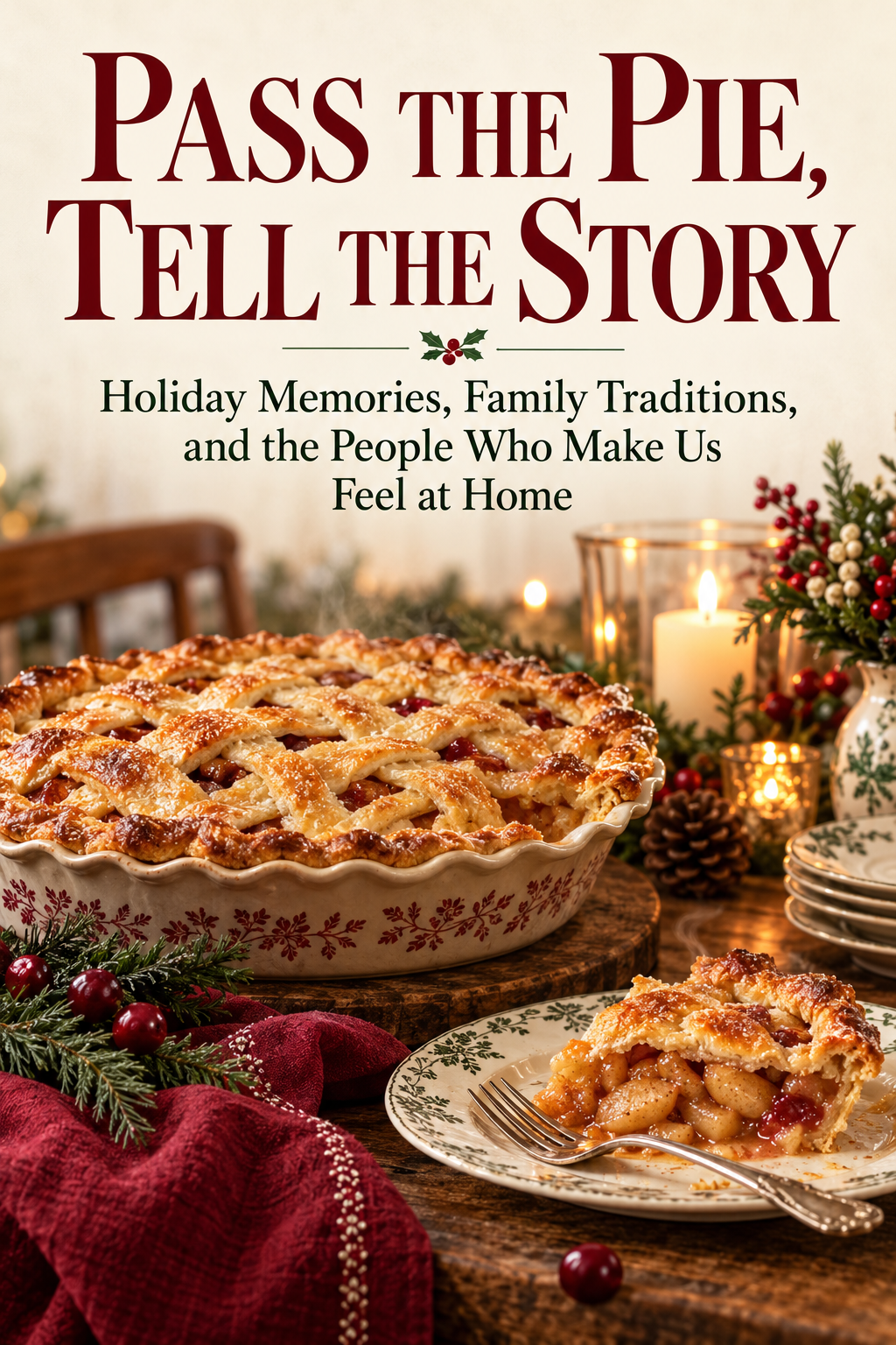 Pass the Pie anthology book cover, previous issue example