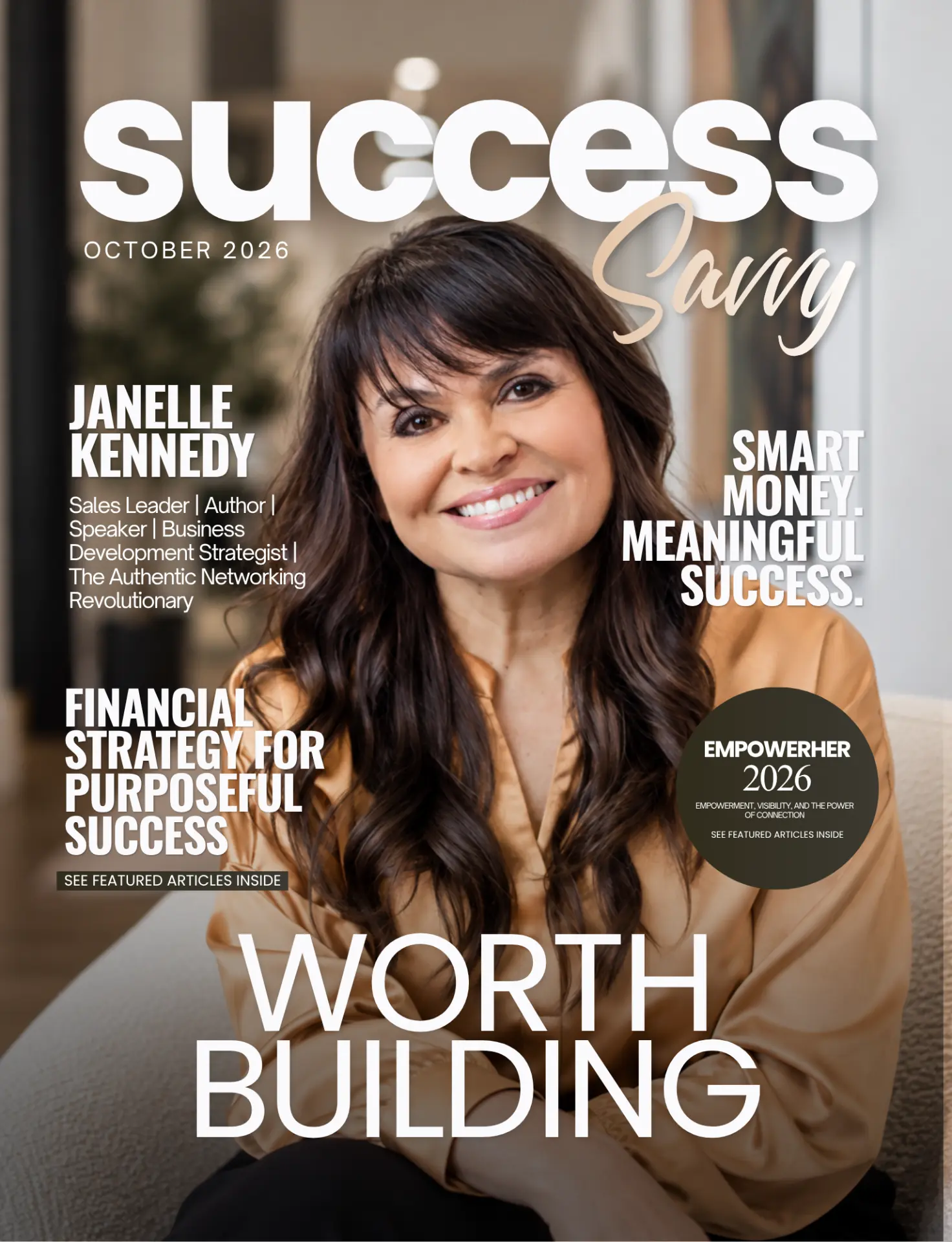 Success Savvy front cover, previous issue example